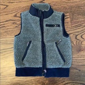 Crewcuts size 2 fleece vest jcrew